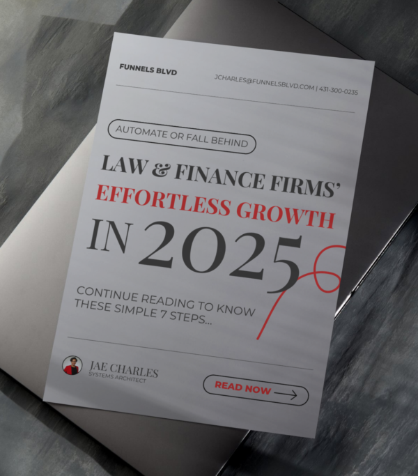 Automate or Fall Behind: Law & Finance Firms' Effortless Growth in 2025